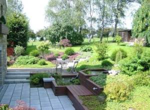 Aménager un jardin en pente Orléans