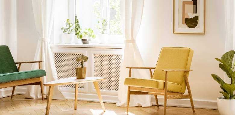 aménagement salon carré