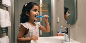 Aménager une salle de bain pour un enfant