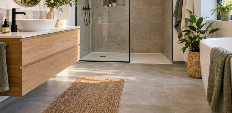 Revêtement de sol salle de bain Cenon