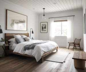 Chambre rénovée