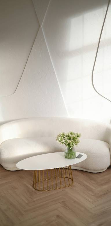 Un salon rénové au Chesnay