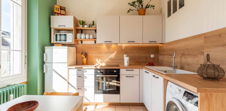 Après la rénovation de la cuisine