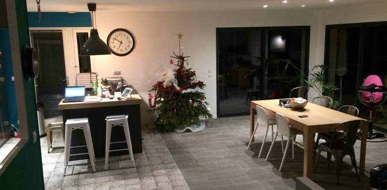 Aménager une salle à manger dans le salon - Nantes 44