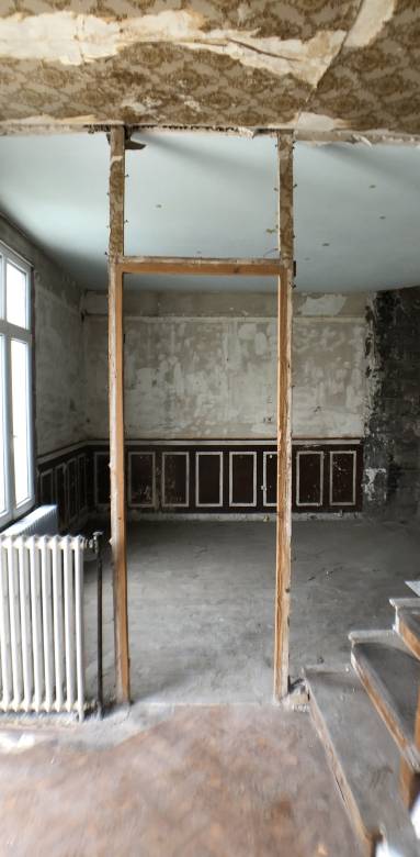 démolition des cloisons séparatives maison le Chesnay