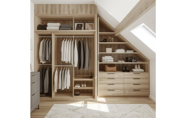 Dressing sous combles Pontarlier