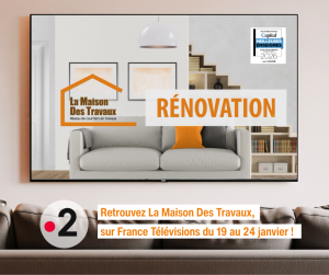 Sponsoring TV La maison des Travaux 