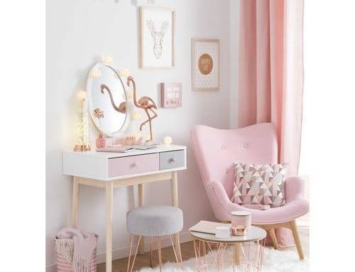 Déco de chambre rose