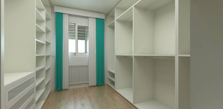 Dressing blanc vide