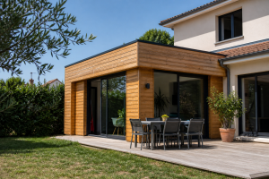 Extension bois à Meyzieu : combien de temps dure un chantier ?