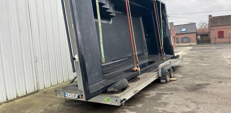 Transport sorti d'usine 