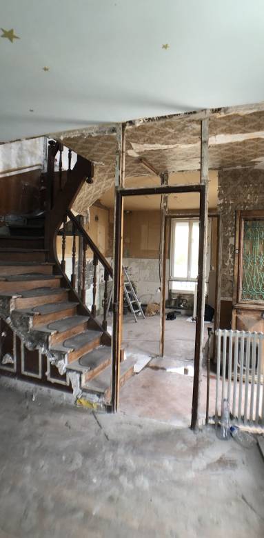  Curage avant rénovation d'une maison - Yvelines