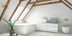 Salle de bain sous comble