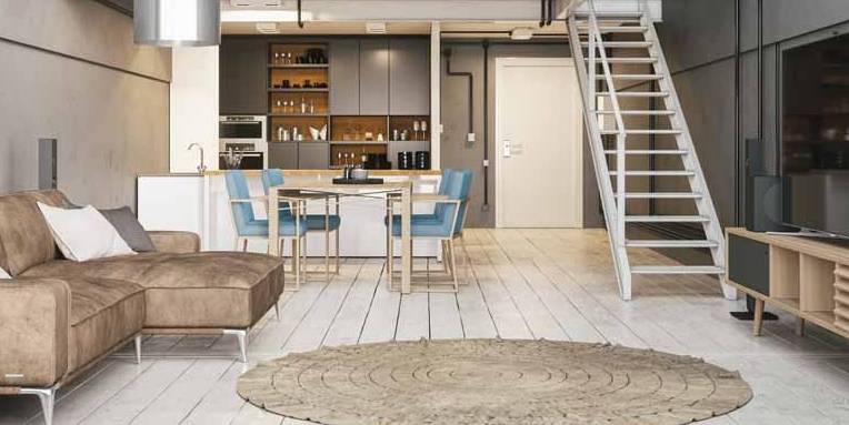 Duplex petit appartement ( Crédit photo Google )