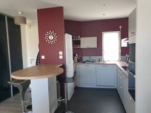 Rénovation de cuisine avec espace repas