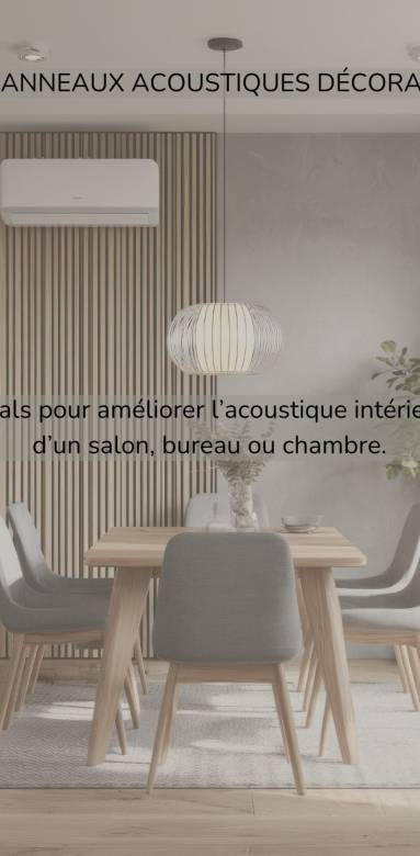 Panneaux acoustiques décoratifs sur la Ciotat 
