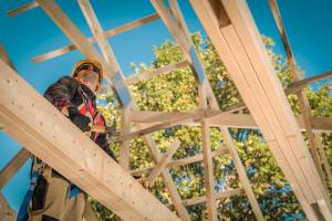 Charpente de maison neuve