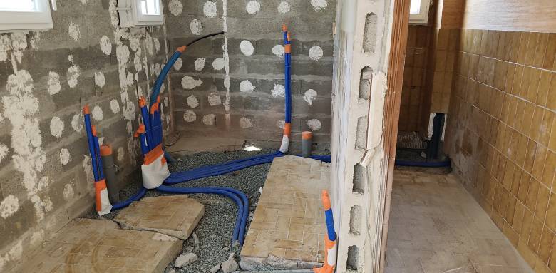 rénovation complète d'une maison à Blain 