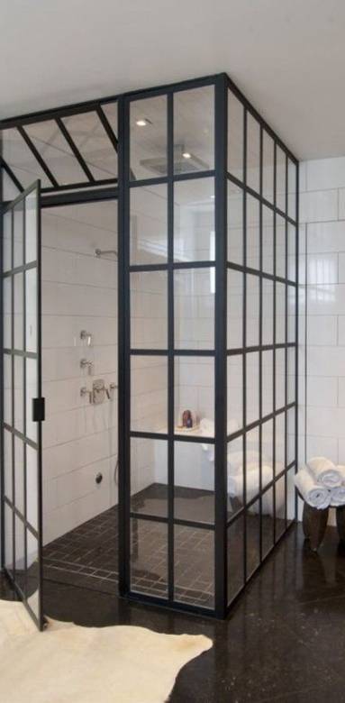 Verrière dans la douche Amiens