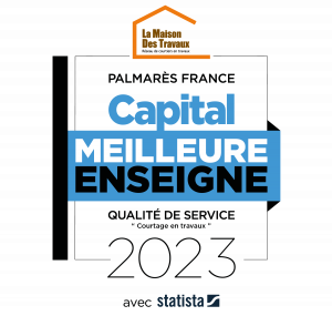 La Maison ds Travaux élue Meilleure Enseigne pour sa qualité de service en 2023 !