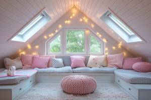 Etapes pour l'aménagement des combles - designed by Freepik.