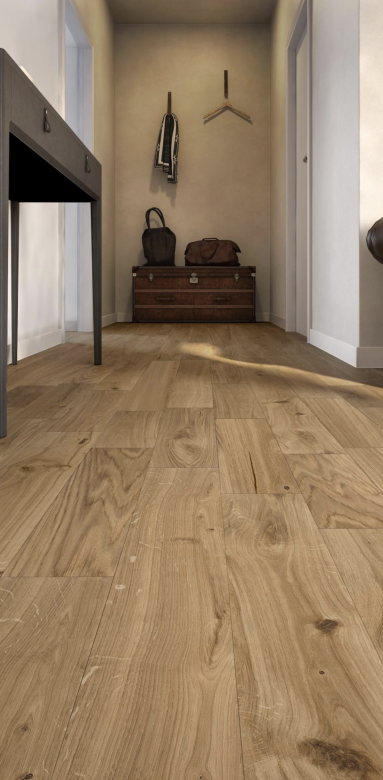 Parquet massif chêne blond, Leroy Merlin