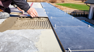 Terrasse carrelage Laval