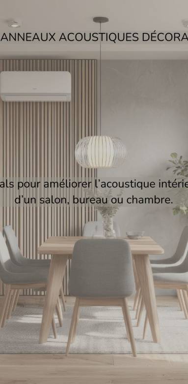 Panneaux acoustiques décoratifs sur la Ciotat 