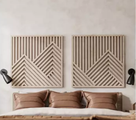 Tête de lit effet originale