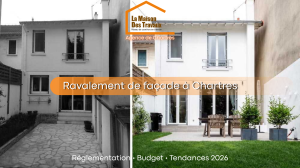 ravalement de façade maison la maison des travaux chartres
