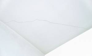 Fissure au plafond