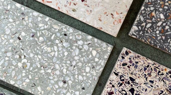 Terrazzo de coquillage - fragments -