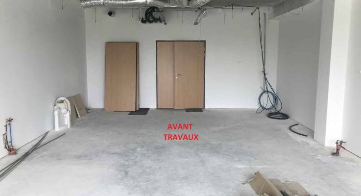 En cours de travaux (Carré-Sénart, Lieusaint 77127)