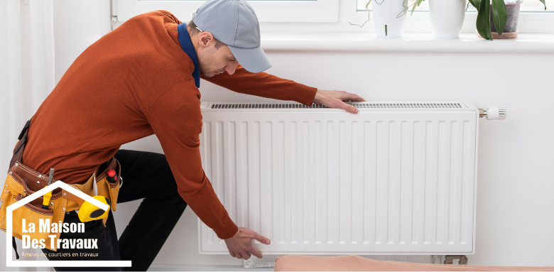 Installation d'un chauffage et d'un thermostat connecté