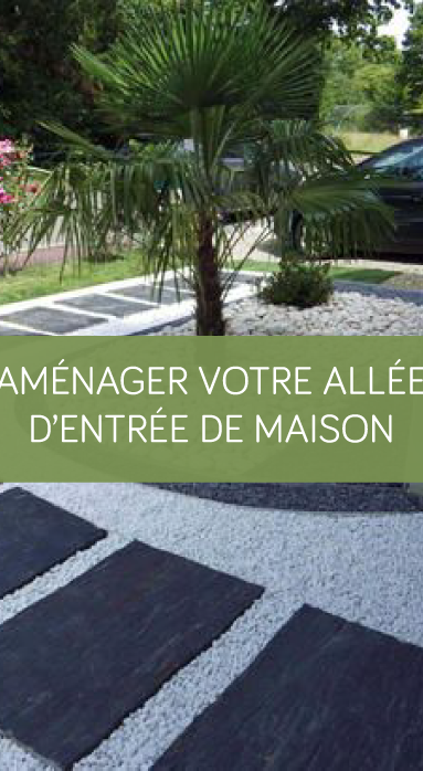 Aménager votre allée d'entrée de maison La Maison Des Travaux Vannes Sarzeau Pénestin