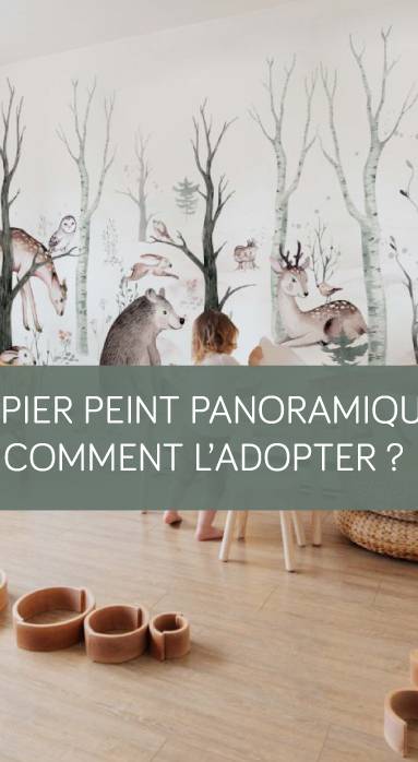 Papier peint panoramique : comment l'adopter ? La Maison des Travaux Vannes Sarzeau Pénestin