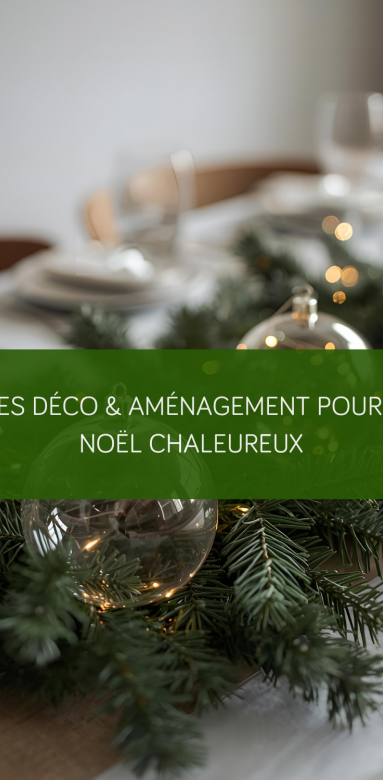 Inspiration maison chaleureuse pour les fêtes