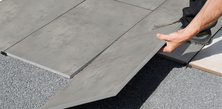 Terrasse en carrelage Beaune