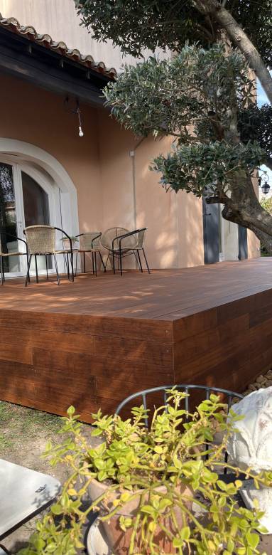 Création d’une terrasse en bois Vaucluse
