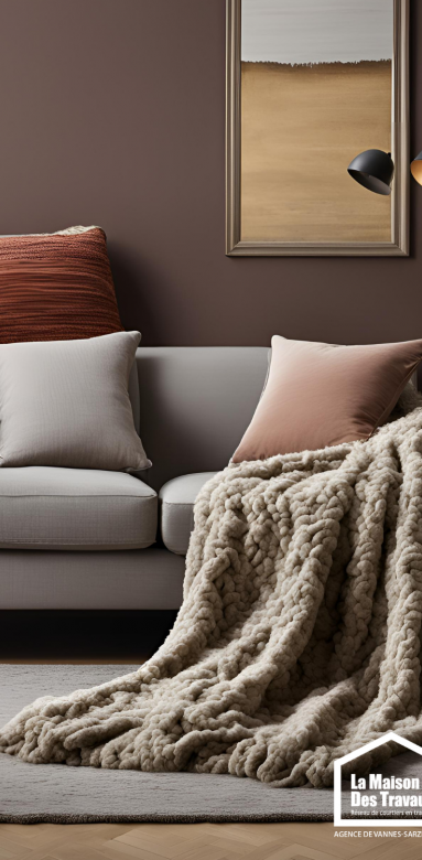 Textiles douillets automne