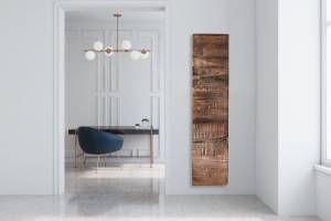 Radiateur granite et cuivre de chez Cinier