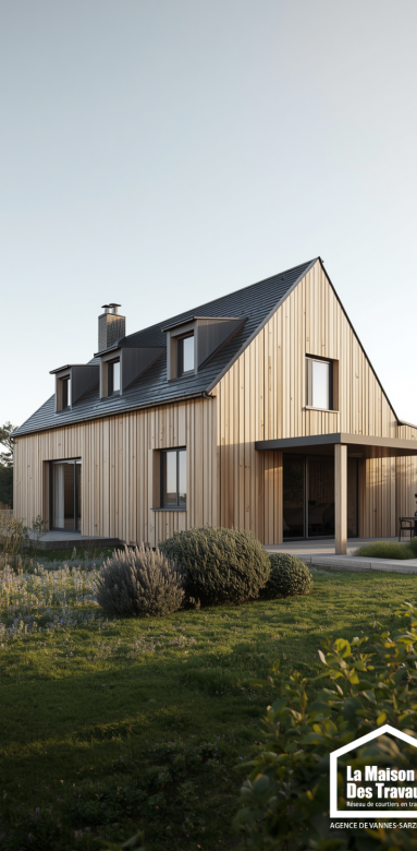 structure ossature bois extension maison rapide