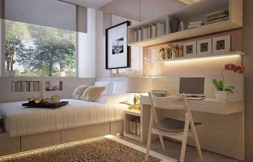 Chambre étudiant cosy