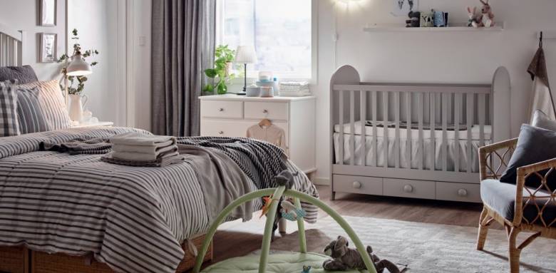 chambre bébé dans chambre parentale