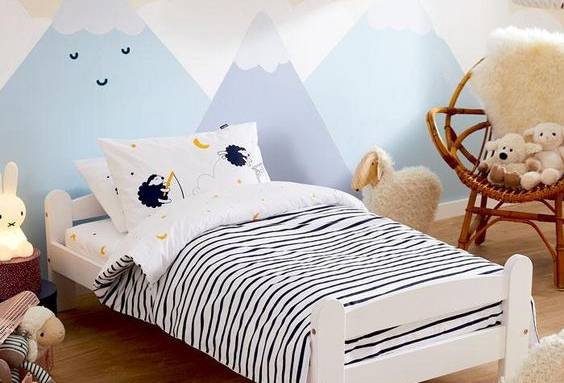 Peinture Bio pour chambre d'enfants