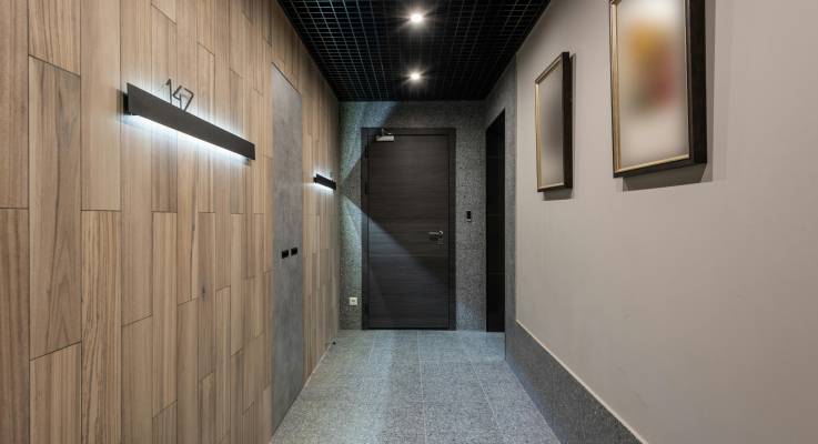 Hall d'entrée bureaux modernes