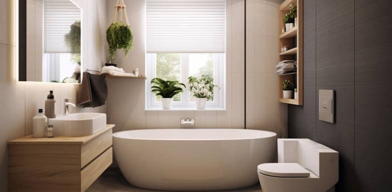 Les solutions pour agrandir visuellement une salle de bain