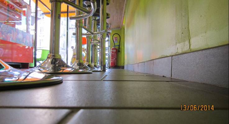 Rénovation de sol local commercial