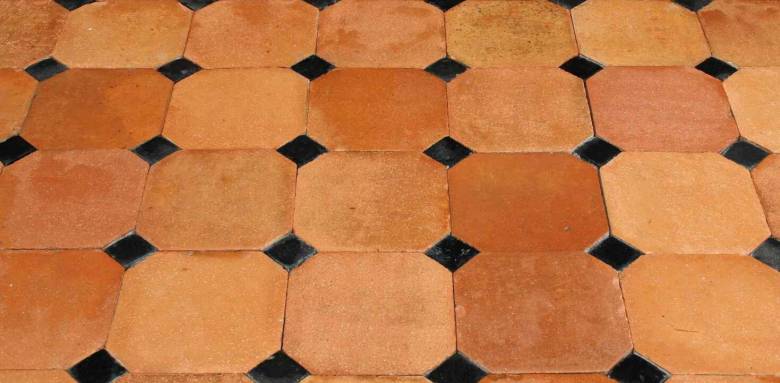 Tomettes octogonales-Artisanale