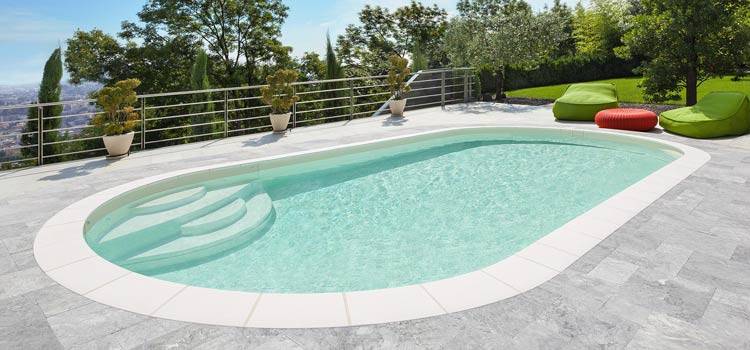 Liner piscine jaune sable